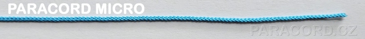 PARACORD MICRO TENKÉ LANKO VYŠÍVÁNÍ PROŠÍVÁNÍ PEVNOS